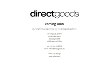 Tablet Screenshot of directgoods.eu